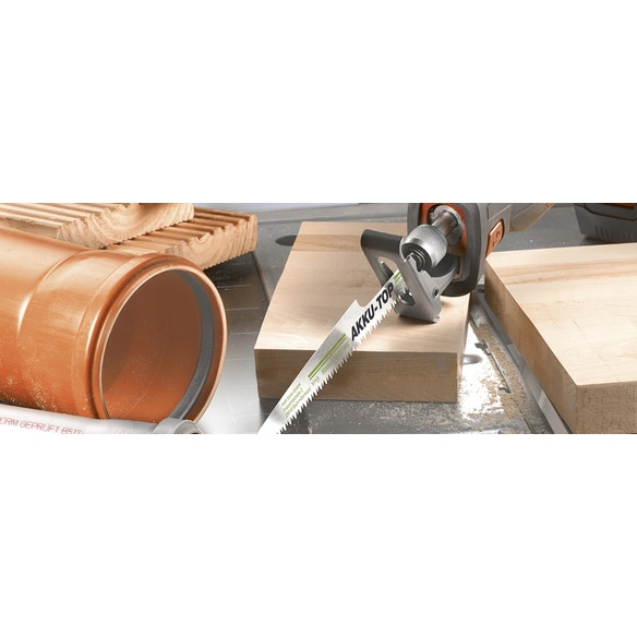 Sägeblatt, Akku-Top Säbelsägeblatt HCS für Holz 2 Stück