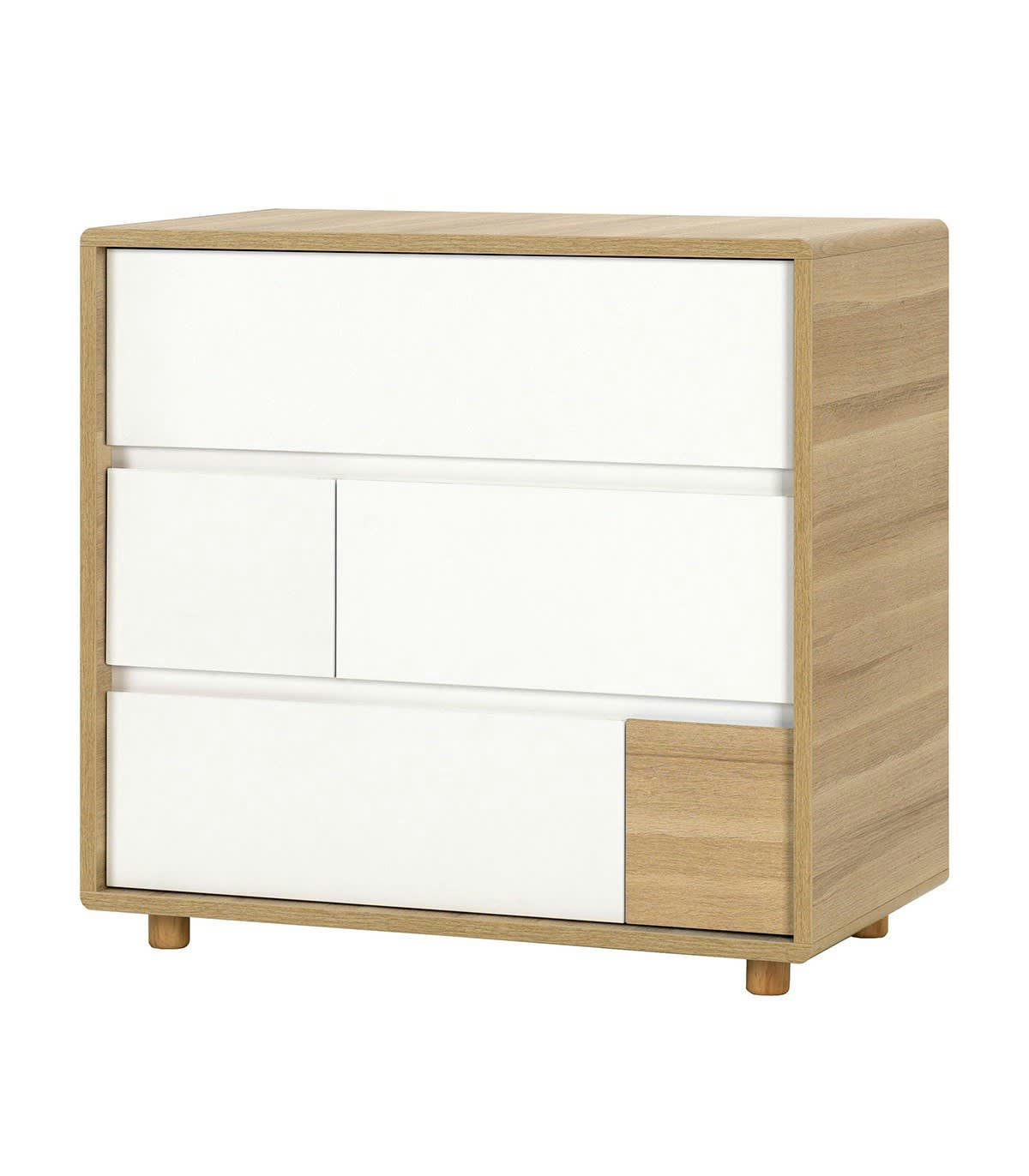 EVOLVE - Commode 3 tiroirs - L94,5 cm