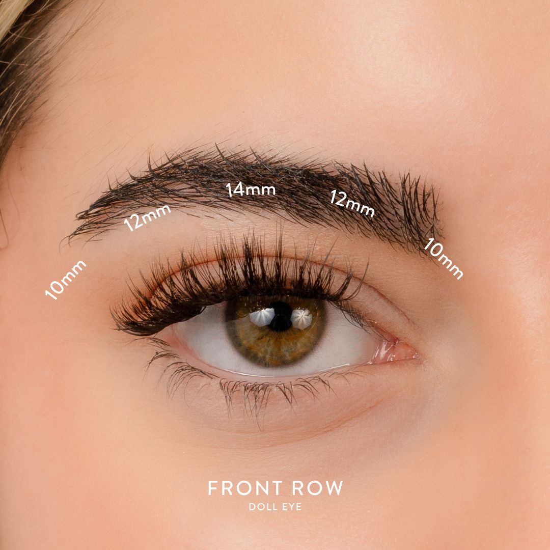 House of Amor Front Row Length Volume D Curl Extra Long