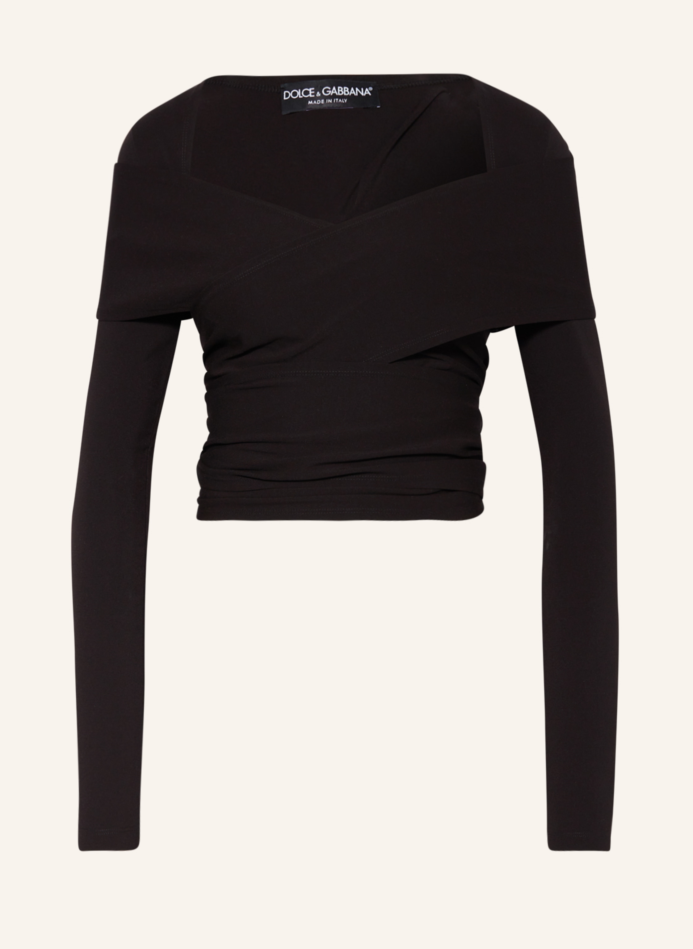 DOLCE & GABBANA Cropped-Shirt