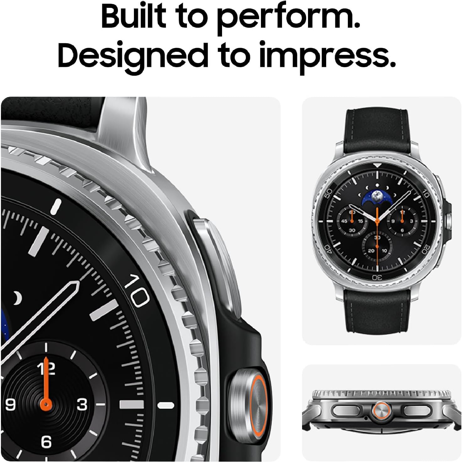 Samsung Galaxy Watch 8 Classic (2025) 46mm Bluetooth Smartwatch  Cushion Design  Rotating Bezel  Quick Button  Sleep Coaching  Running Coach  Energy Score  Black [US Version] (Renewed)