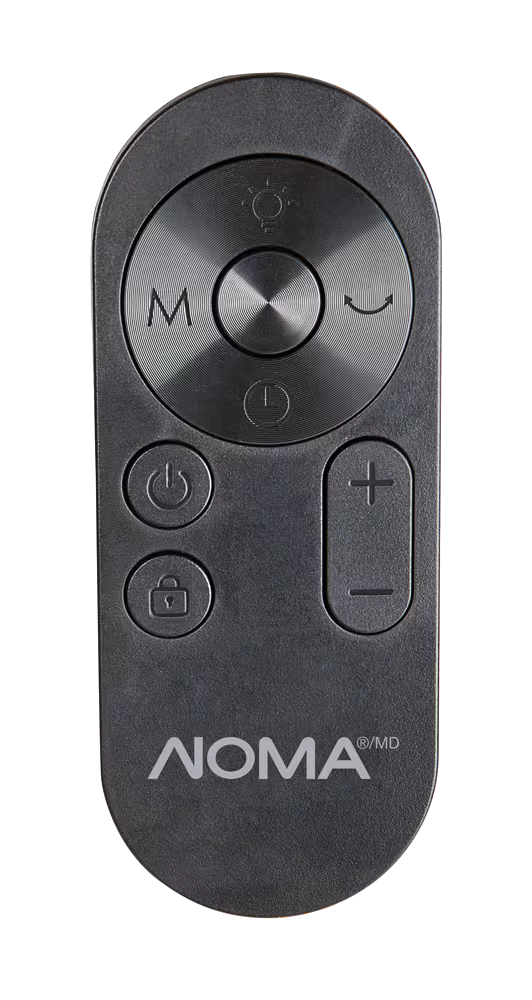 NOMA Digital Touch Tower Heater with LED Light