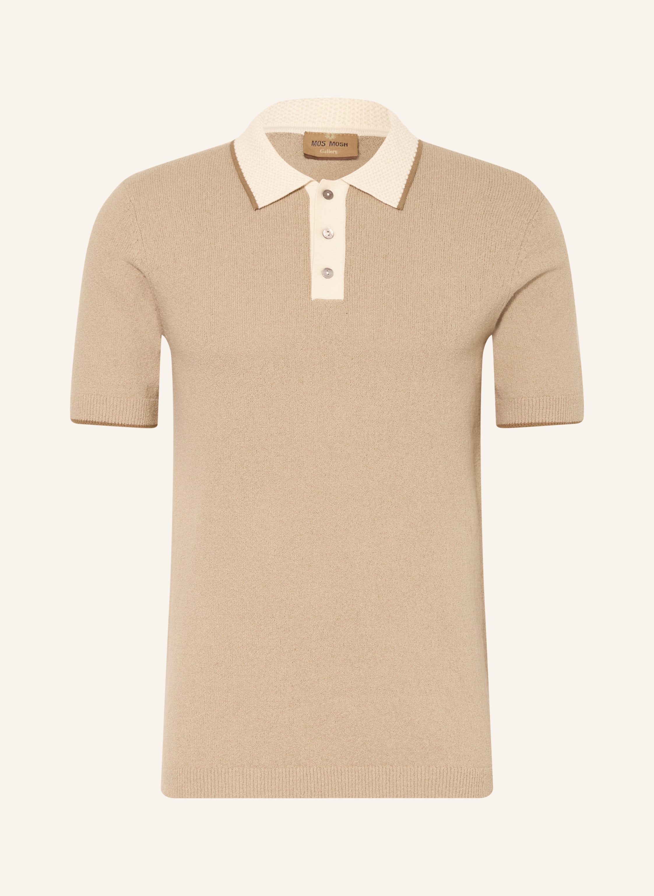 MOS MOSH Gallery Strick-Poloshirt MMGFRANCESCO Regular Fit