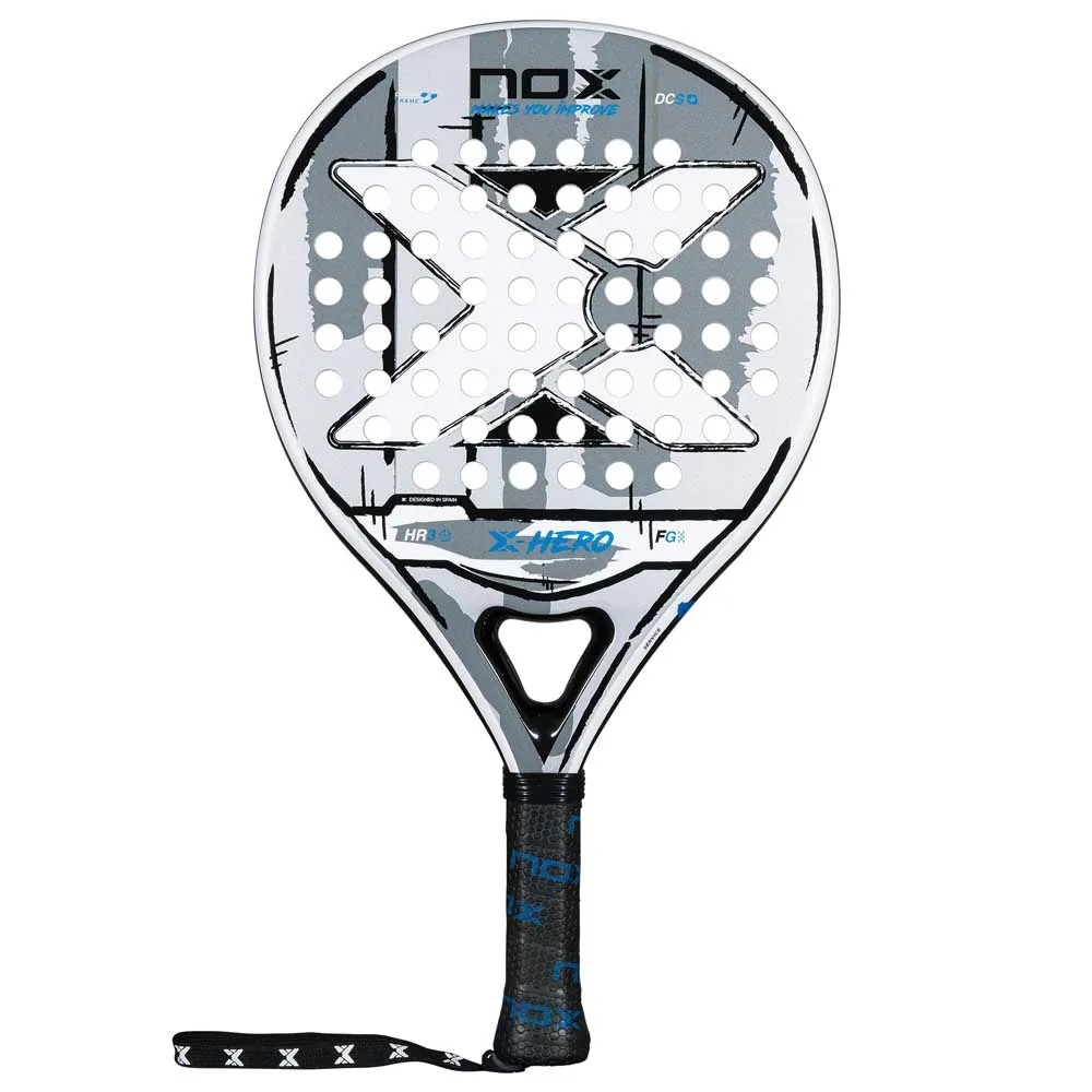 Nox X-hero white 2026 padel racket