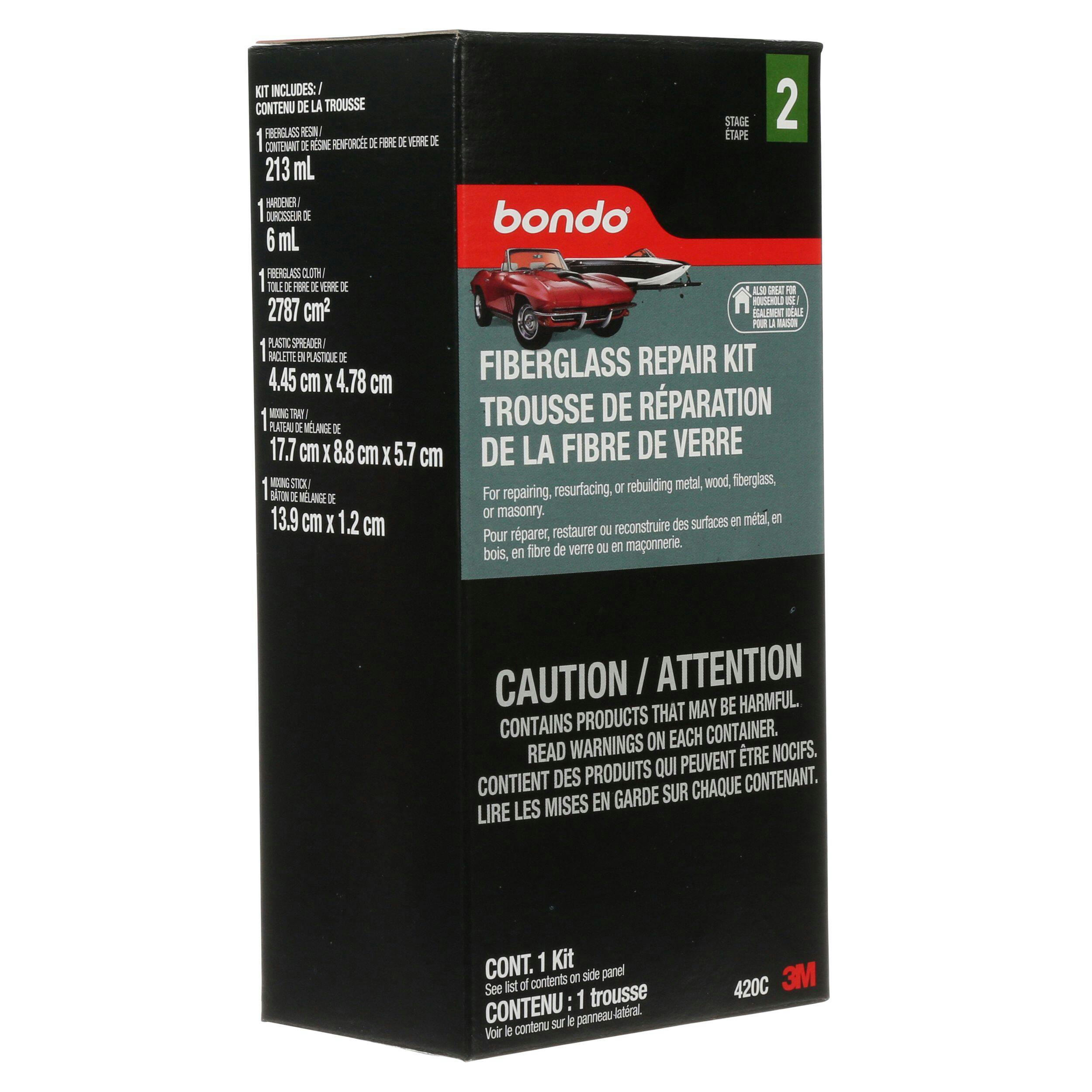 Bondo Fiberglass Resin Repair Kit
