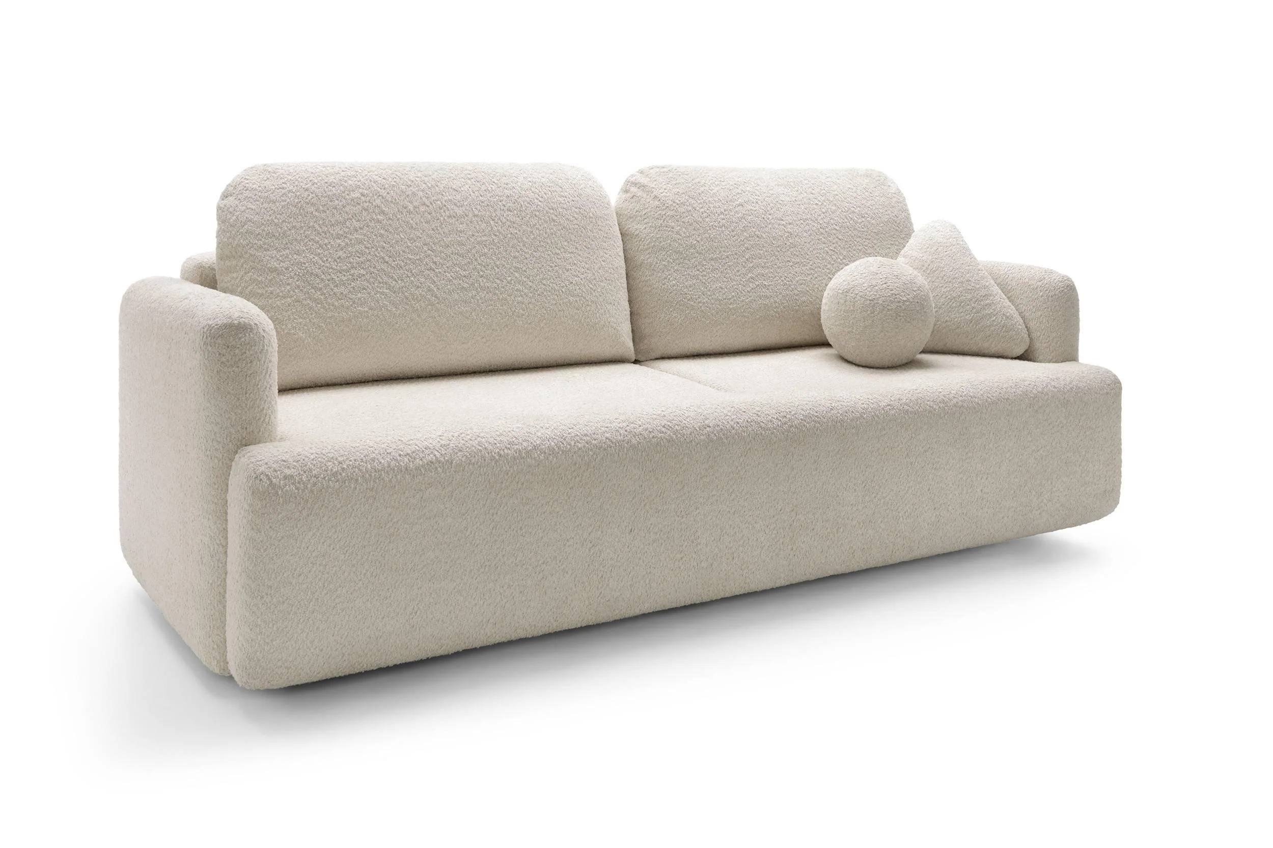 2-zitsslaapbank Calipo bouclé