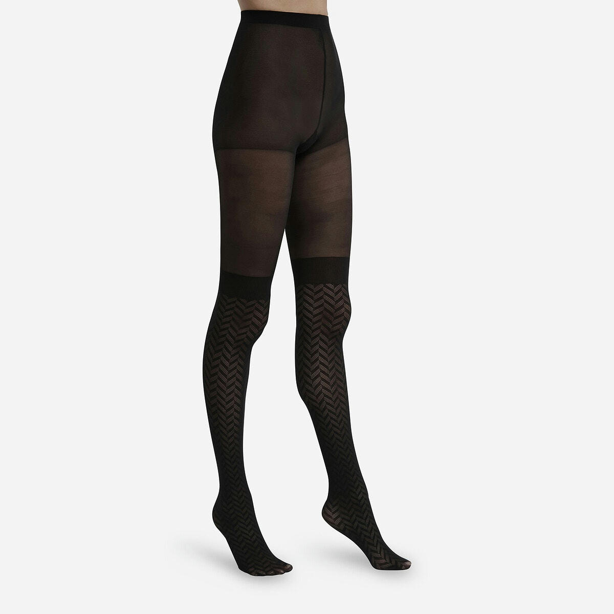 Collant chevron Illusion Style, 24D