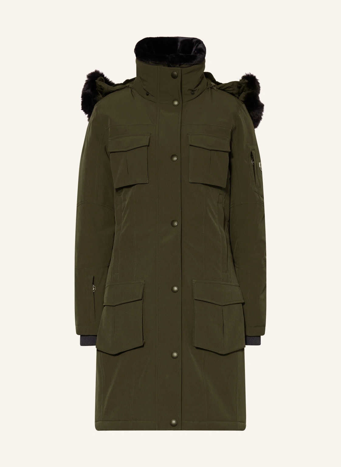 WELLENSTEYN Parka SCHNEEZAUBER mit Kunstfell und DUPONT™ SORONA®-Isolierung