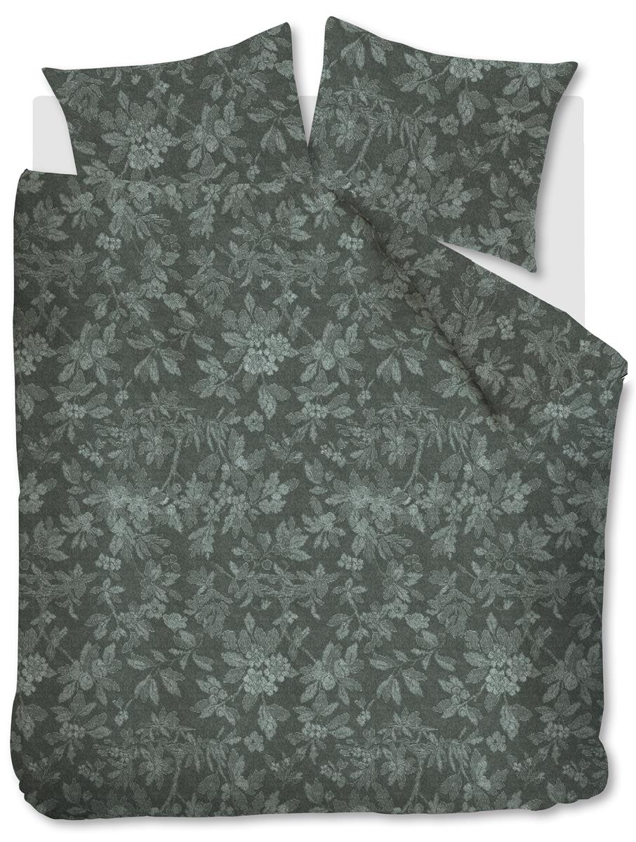 Beddinghouse Mea dekbedovertrek - Tweepersoons - 200x200/220 cm - Groen