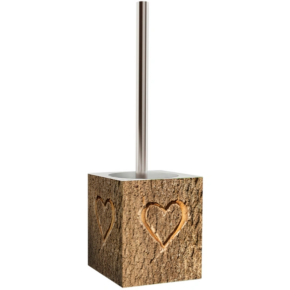 Bad-Accessoire-Set »True Love«, Braun, Rechteckig