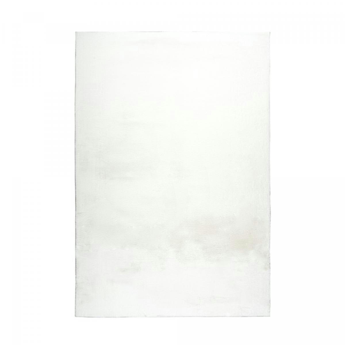 SUPERSOFT LL - Tapis salon blanc 200x290