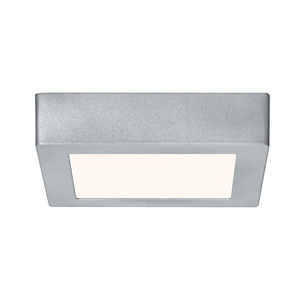 Panneau LED Lunar carré 170x170mm 11W 760lm 3000K Chrome mat