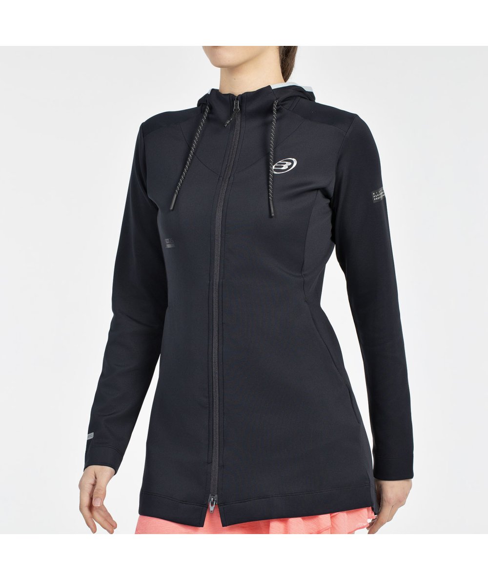 SUDADERA BULLPADEL LAIDO NEGRO