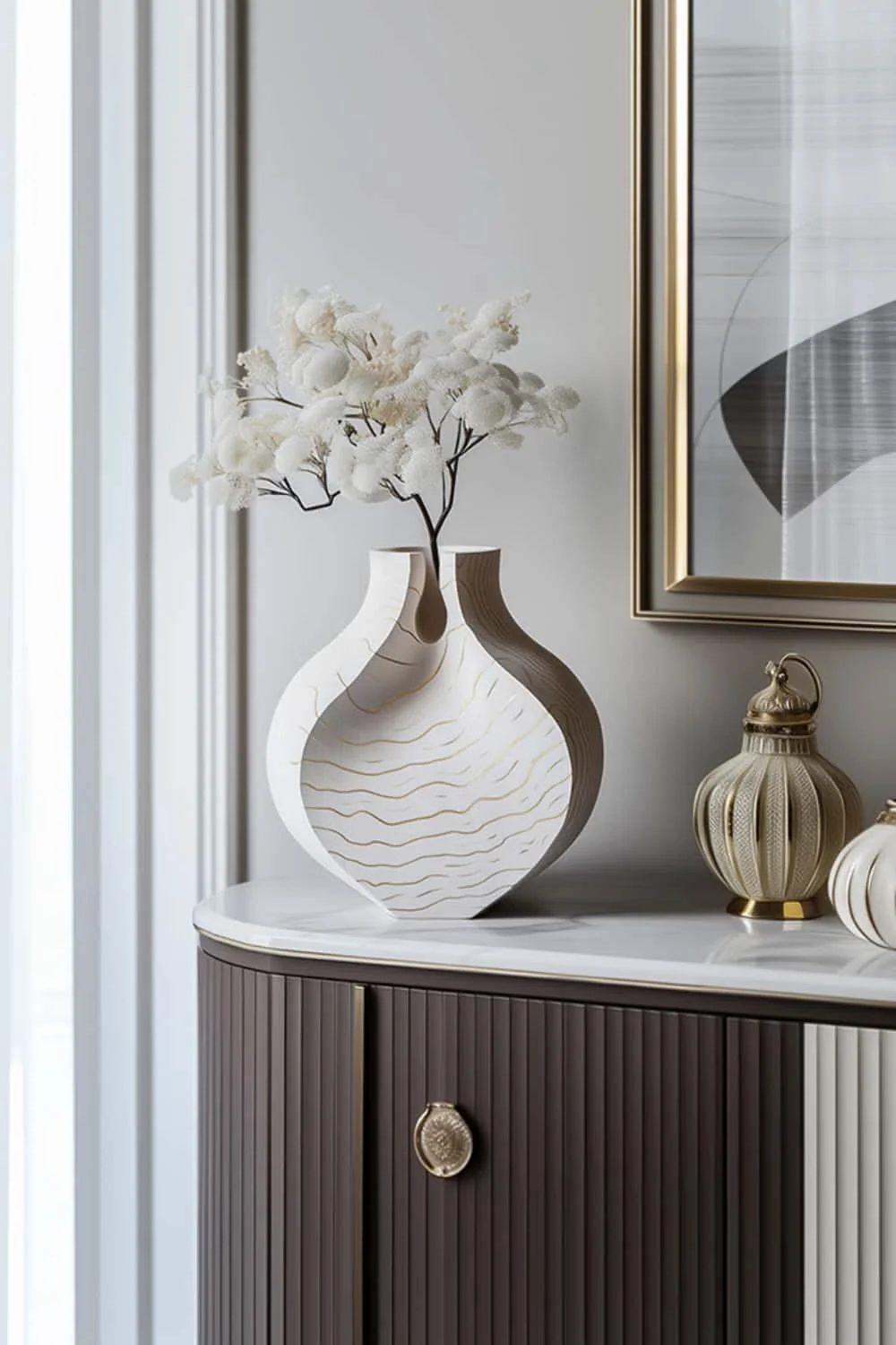 Vase Wood Sculpture #WG036