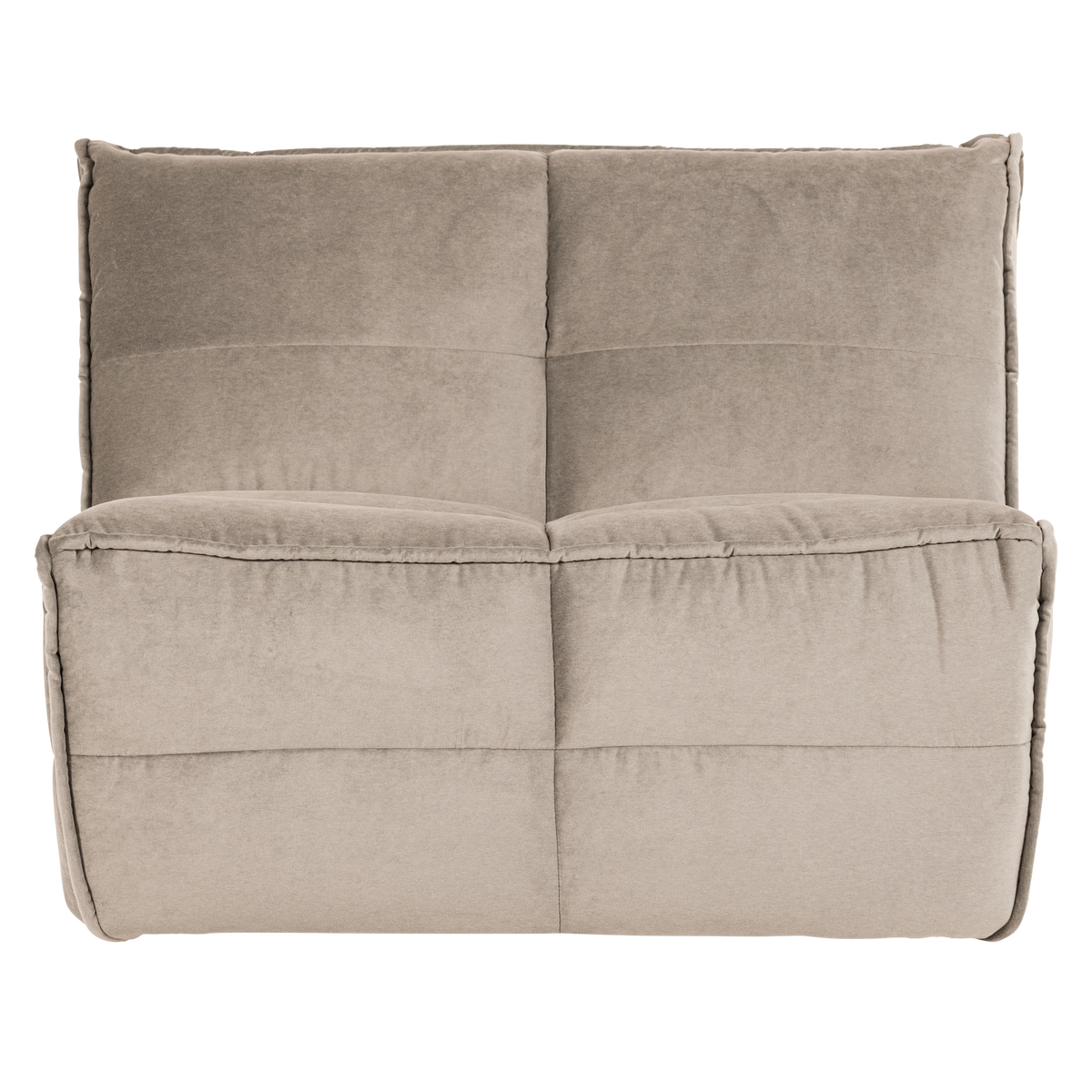 vtwonen 1-zits element Cluster - Velvet - Warm Taupe - 82x105x92