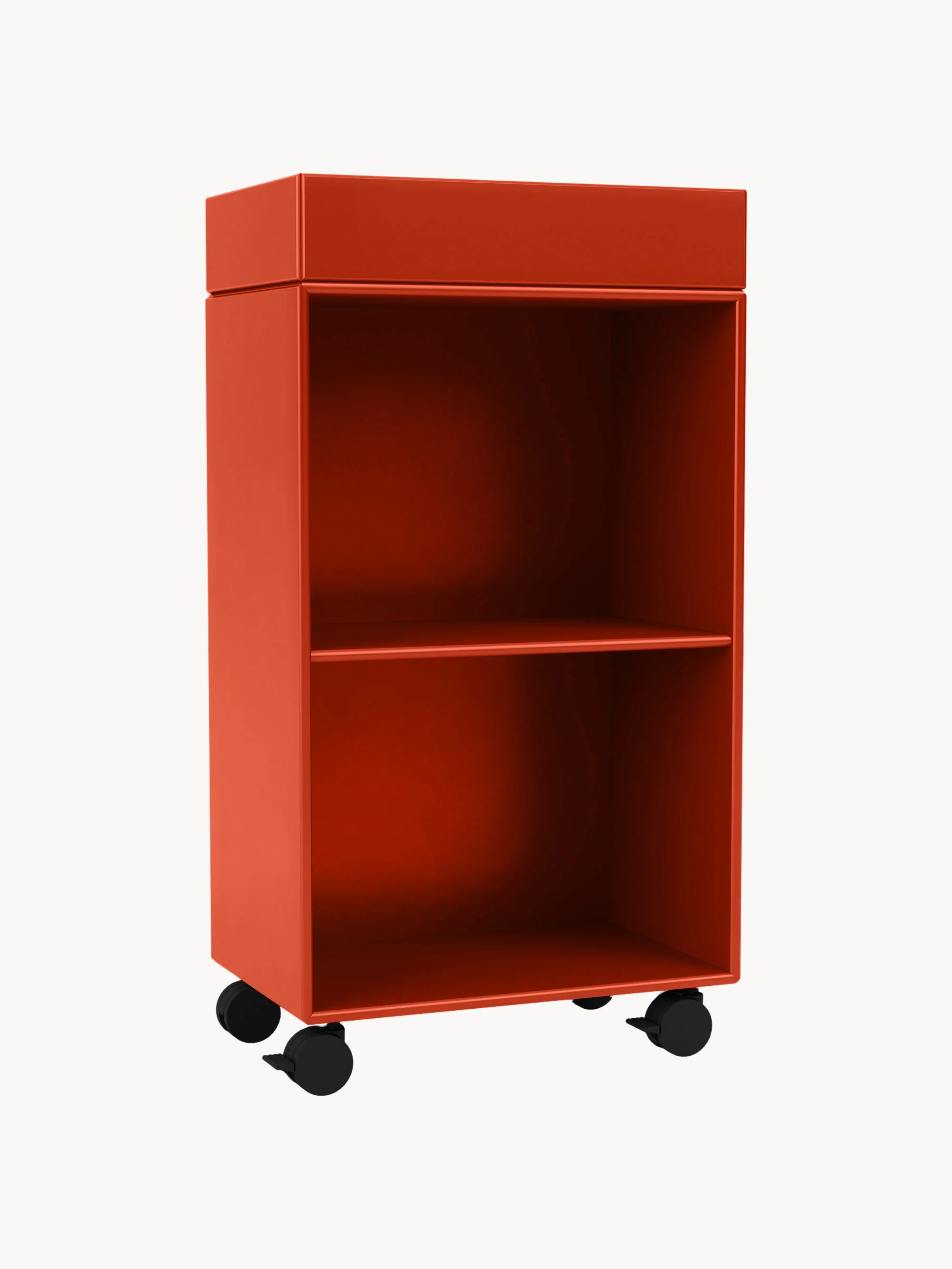 Handgefertigter Badezimmerschrank Preppy mit Rollen