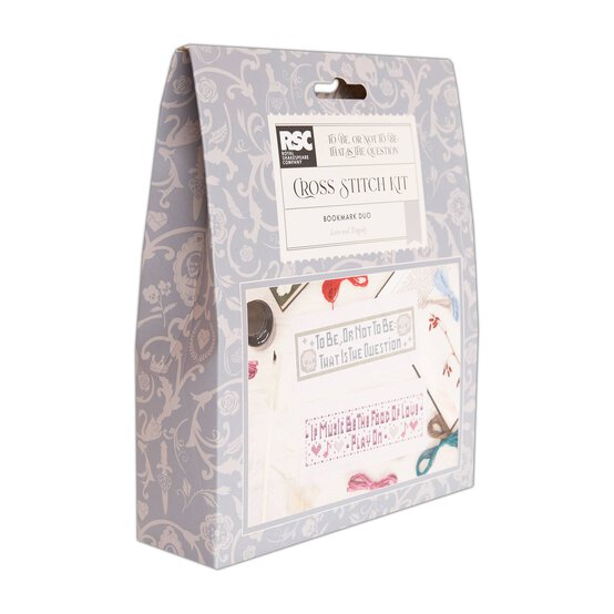 RSC Love and Tragedy Cross Stitch Bookmark Kit 2 Pack