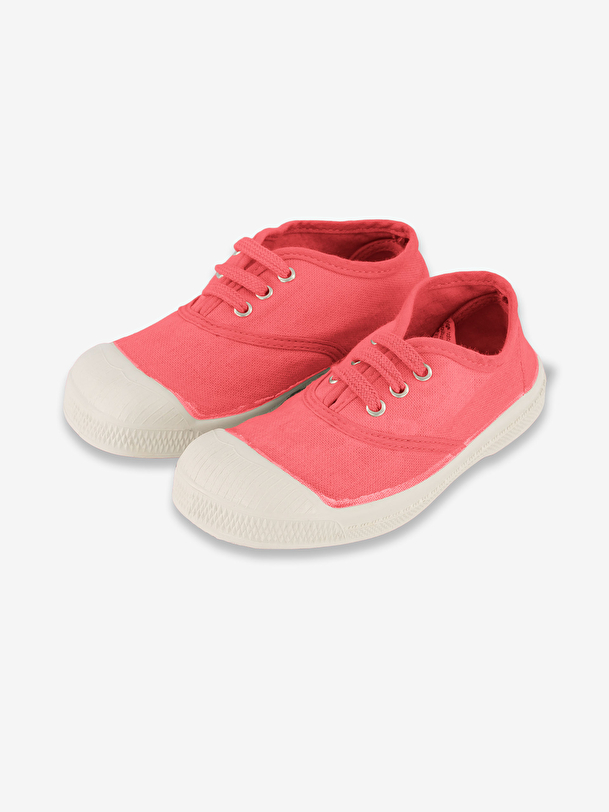 Tennis lacets enfant hibiscus