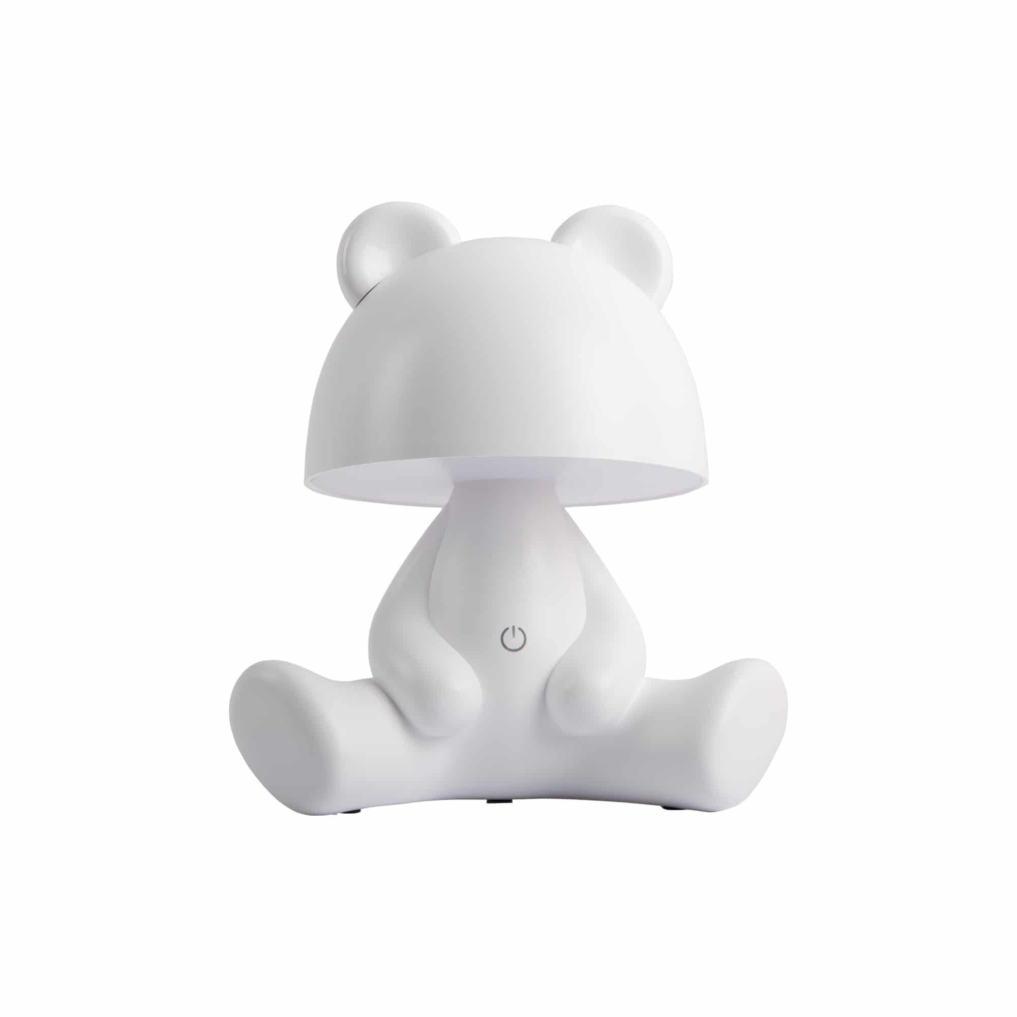 Leitmotiv tafellamp Bear - wit - 22x17x27cm