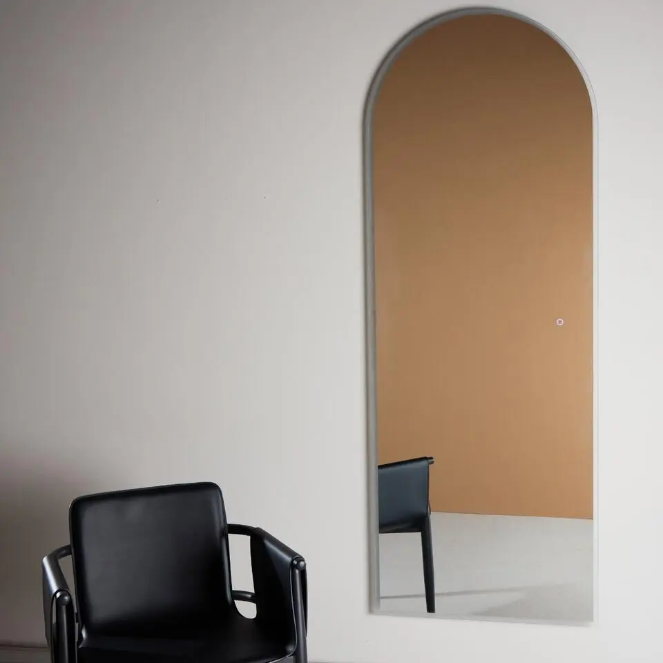 Spiegel Zilver Glas - 70x3x185cm - Skeppsvik