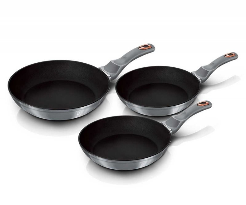 Zestaw 3 patelni 20/24/28cm berlinger haus bh-6169 moonlight