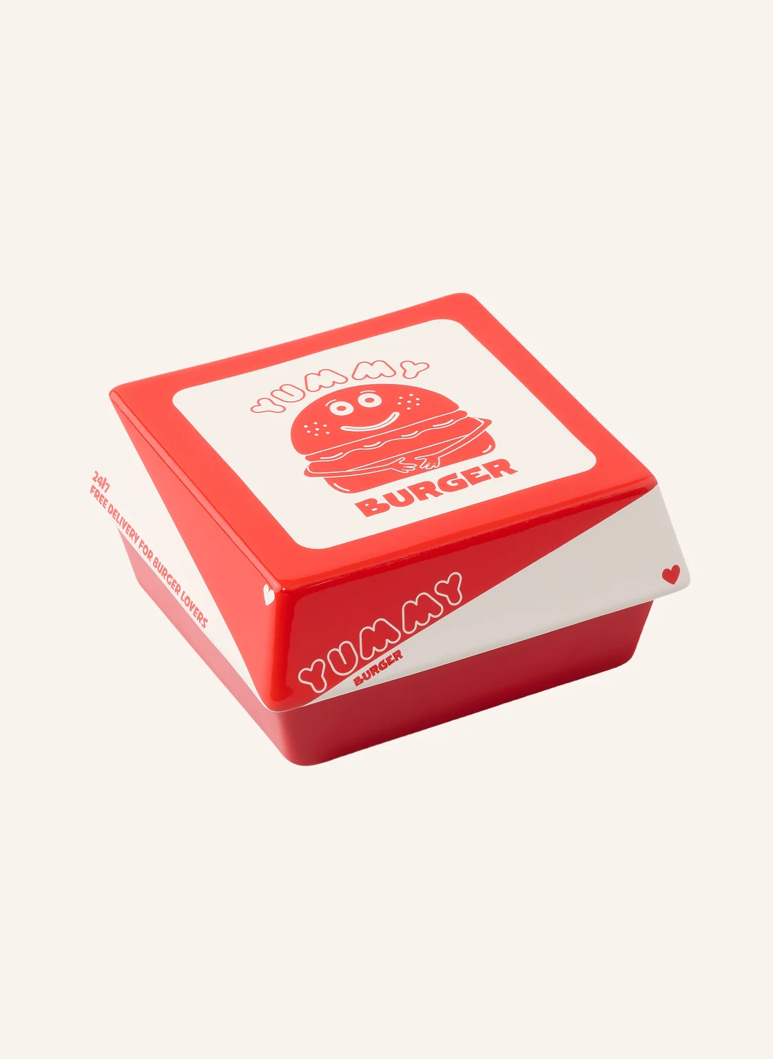 fluid MARKET Aufbewahrungsbox BURGER BOX