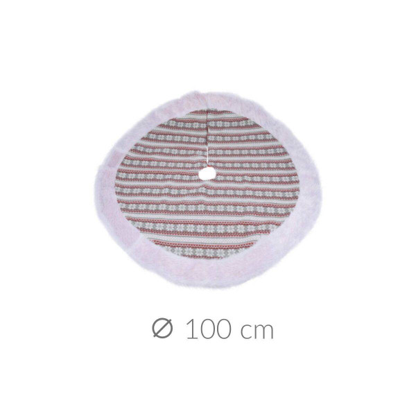Dywanik pod choinkę SKIRT KNITTED, Ø 100 cm