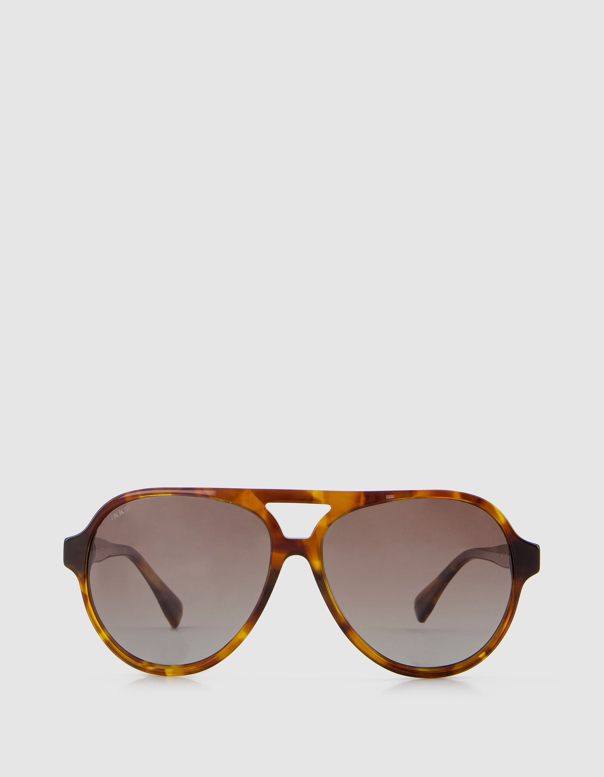 Lunettes solaires Dino aviateur marron Femme