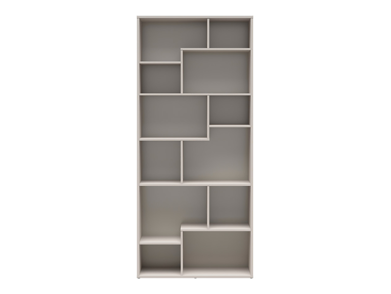 Regał Tetrix 88 cm z 12 półkami kaszmir