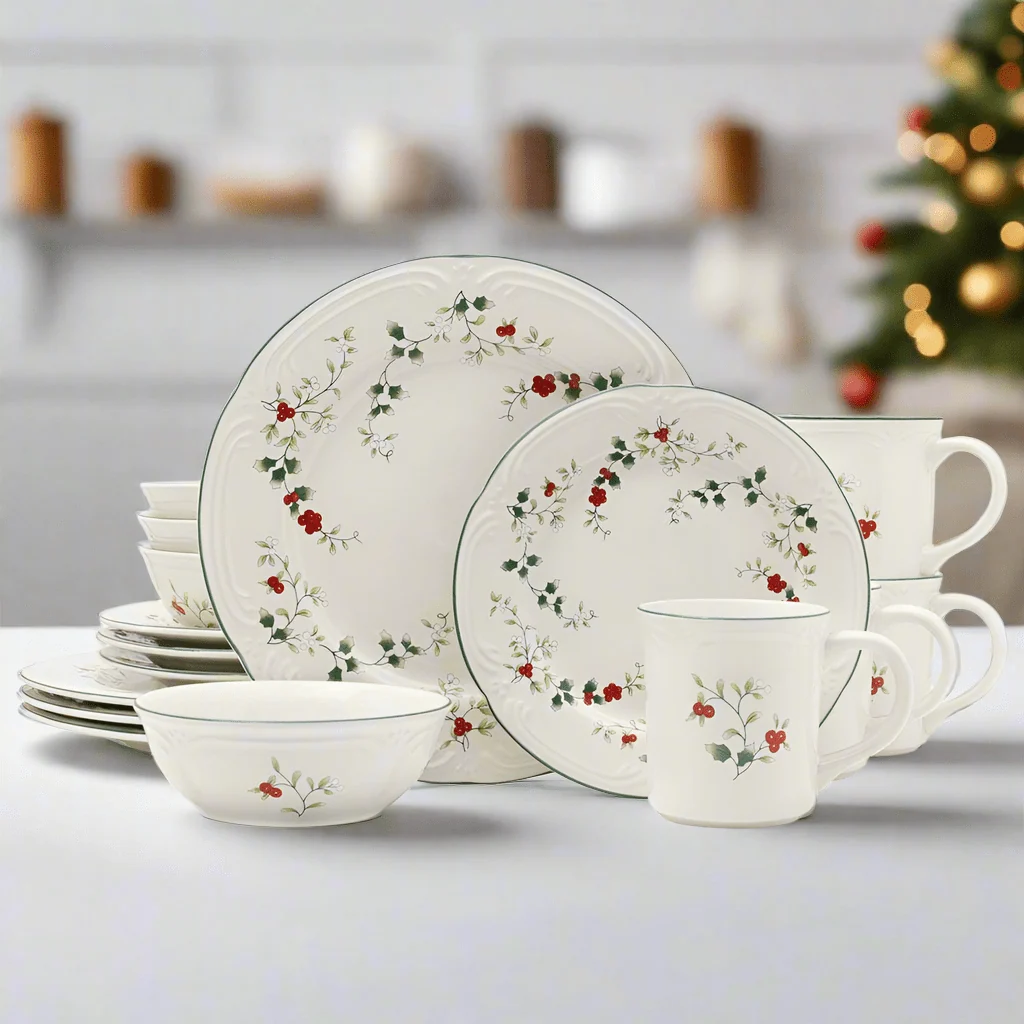 Winterberry® 16 Piece Dinnerware Set, Service for 4