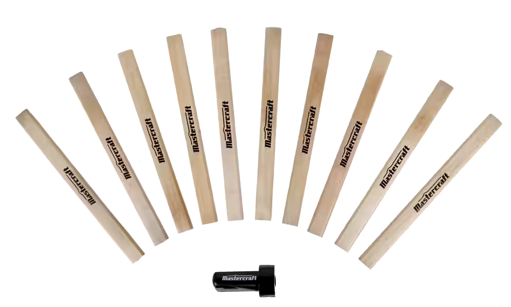 Mastercraft Carpenter Pencils with Sharpener, 10-pk