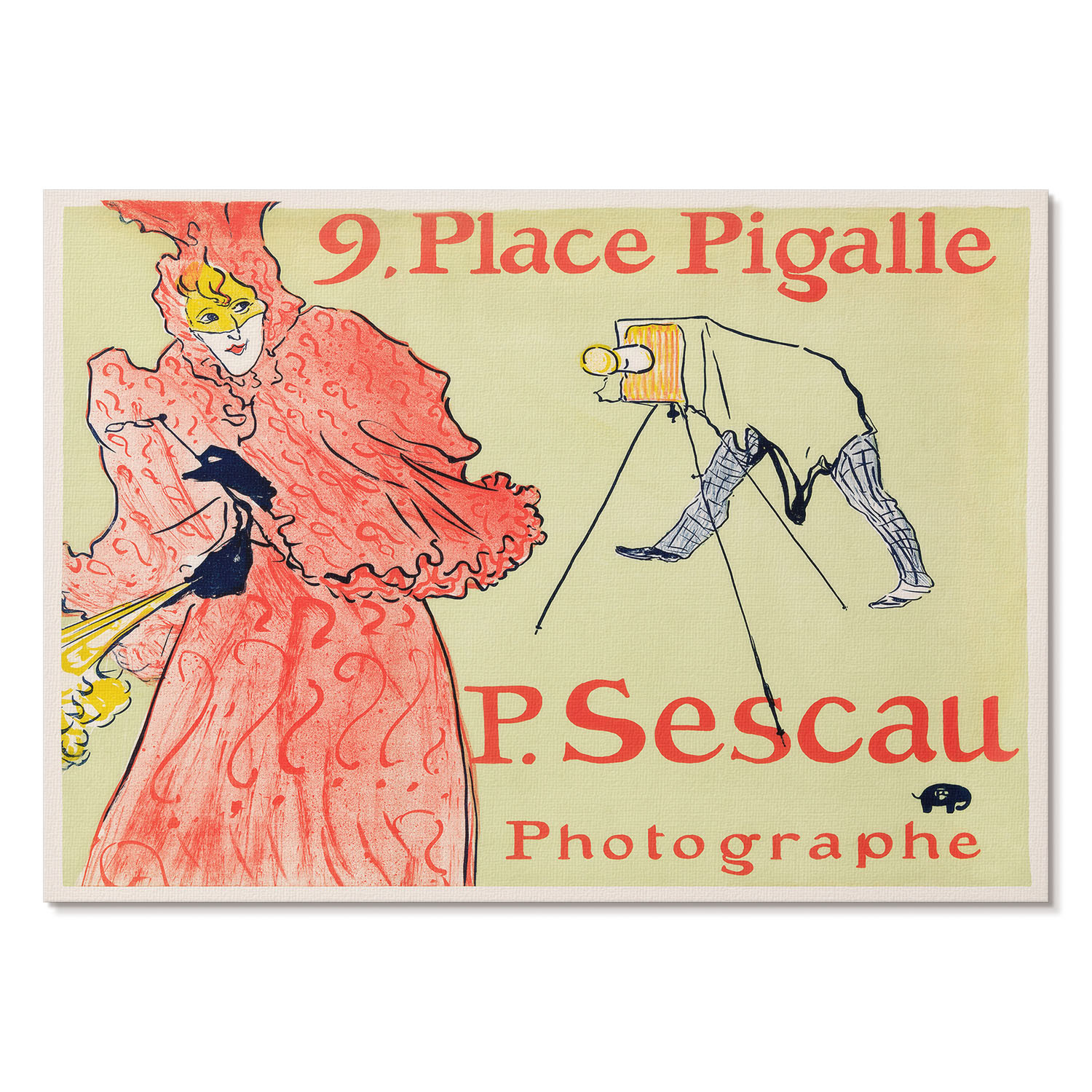 Plakaty na ścianę A4 Le Photographe Sescau H. de Toulouse-Lautreca