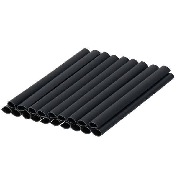 Taśma ogrodzeniowa PVC 35m x 19 cm 450 g/m2 z klipsami mocującymi 20 szt.