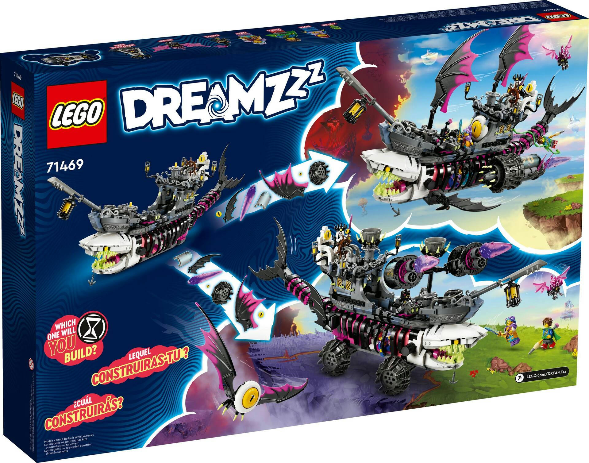 LEGO® DREAMZzz™ Nightmare Shark Ship - 71469