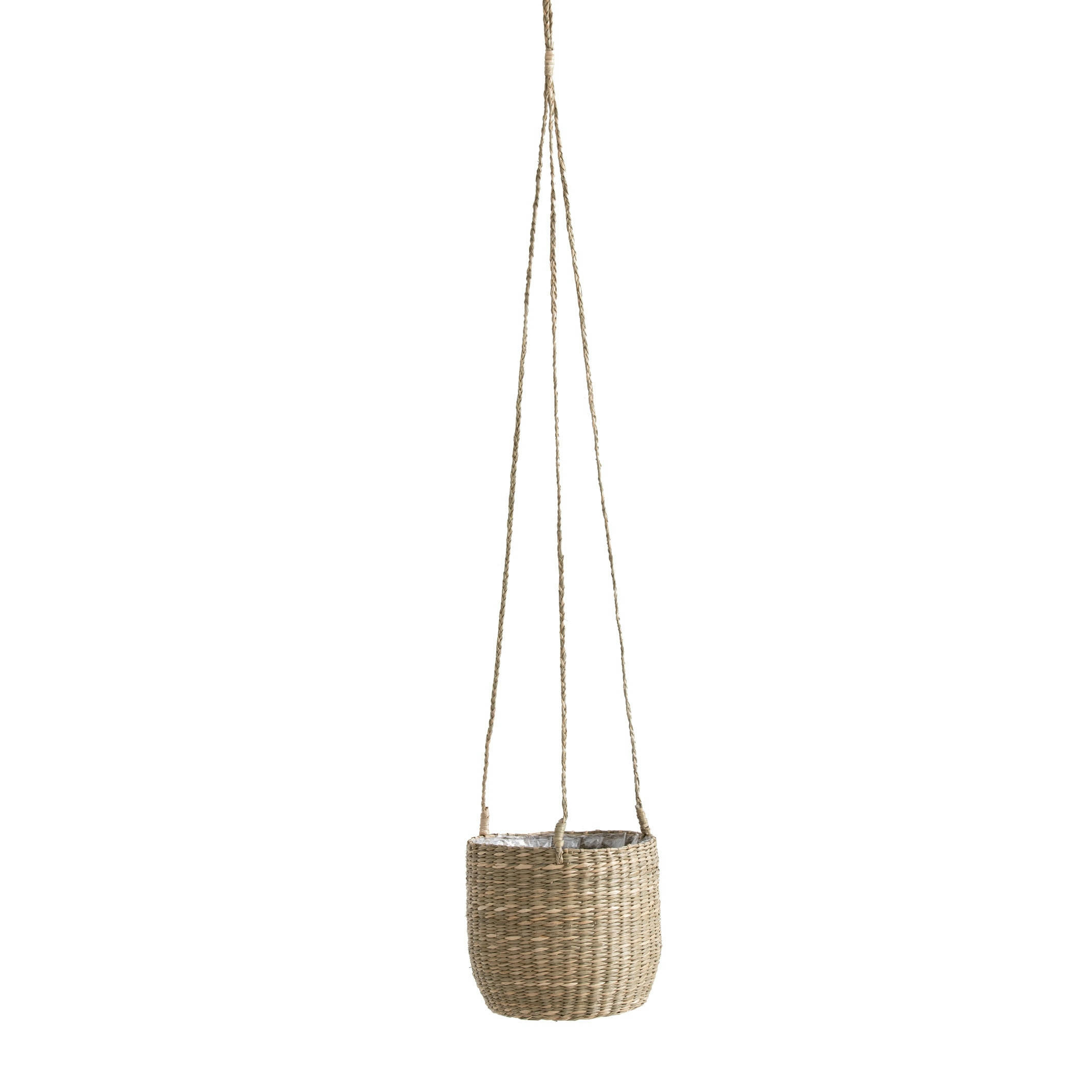 Cachet-pot suspendu en herbier Ø13 cm, Mila