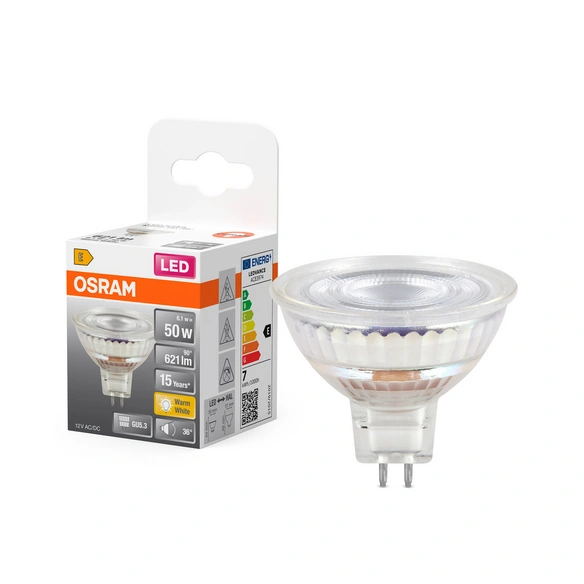 LED-Reflektorlampe, GU 5.3, Ø 5 cm, warmweiß