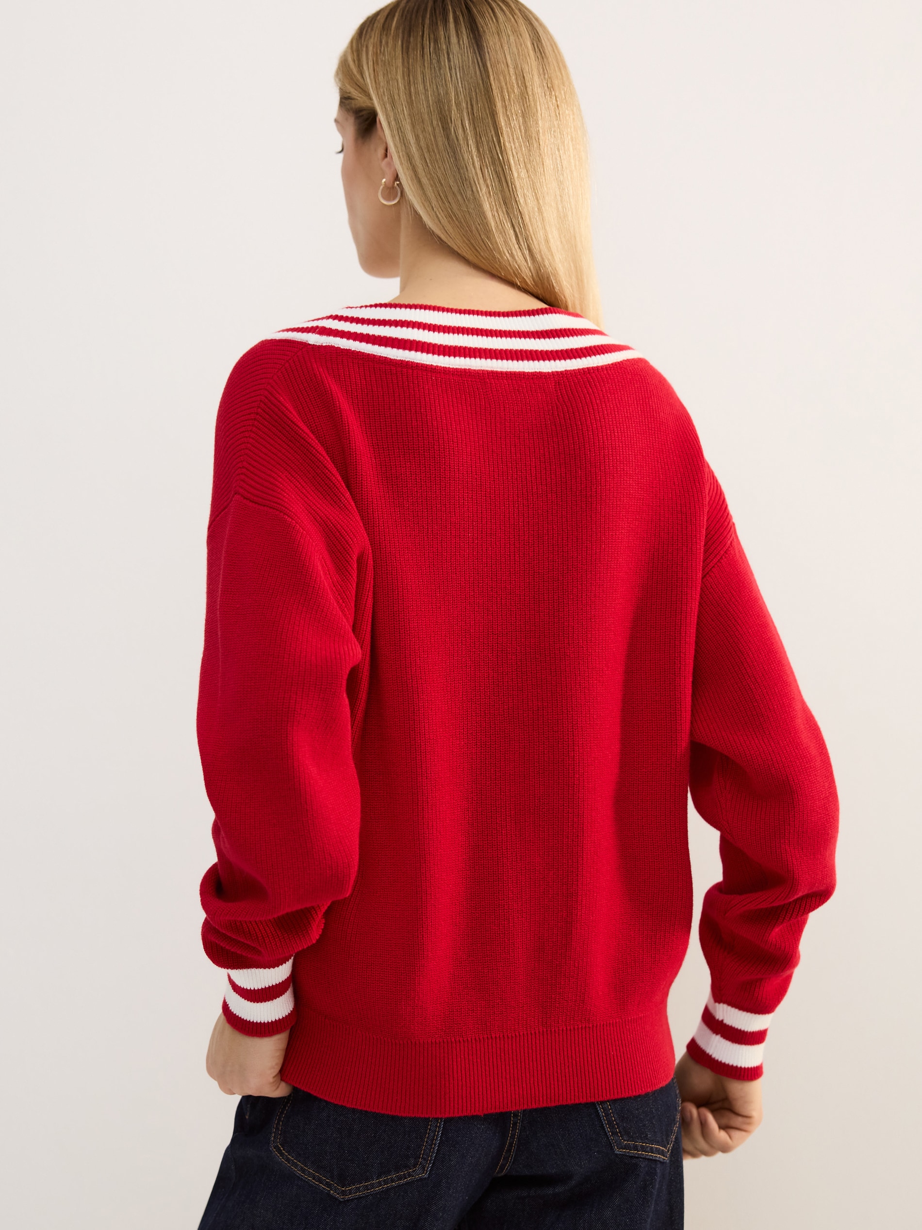 Sweter z lnem