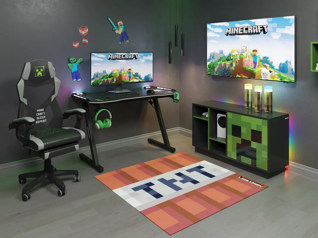 Gamingtisch Minecraft