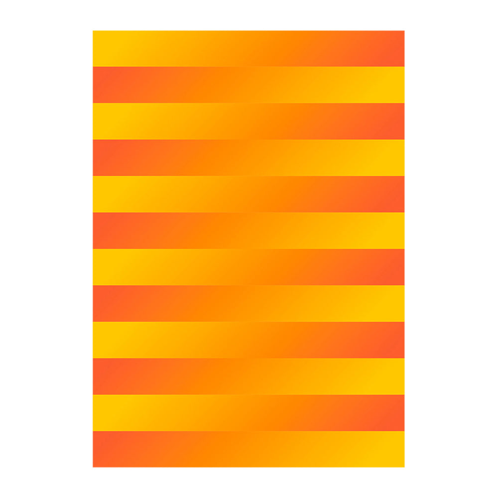 Paper Collective Absorb 05 Poster 30 x 40 cm - Yellow / Orange