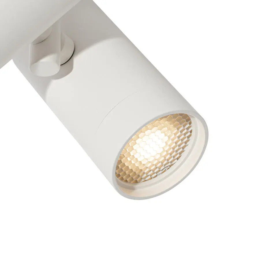 Qazqa railverlichting iconic wit gu10