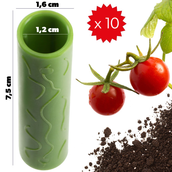 Łącznik Prosty Do Tyczek 11mm Metalowych 10szt