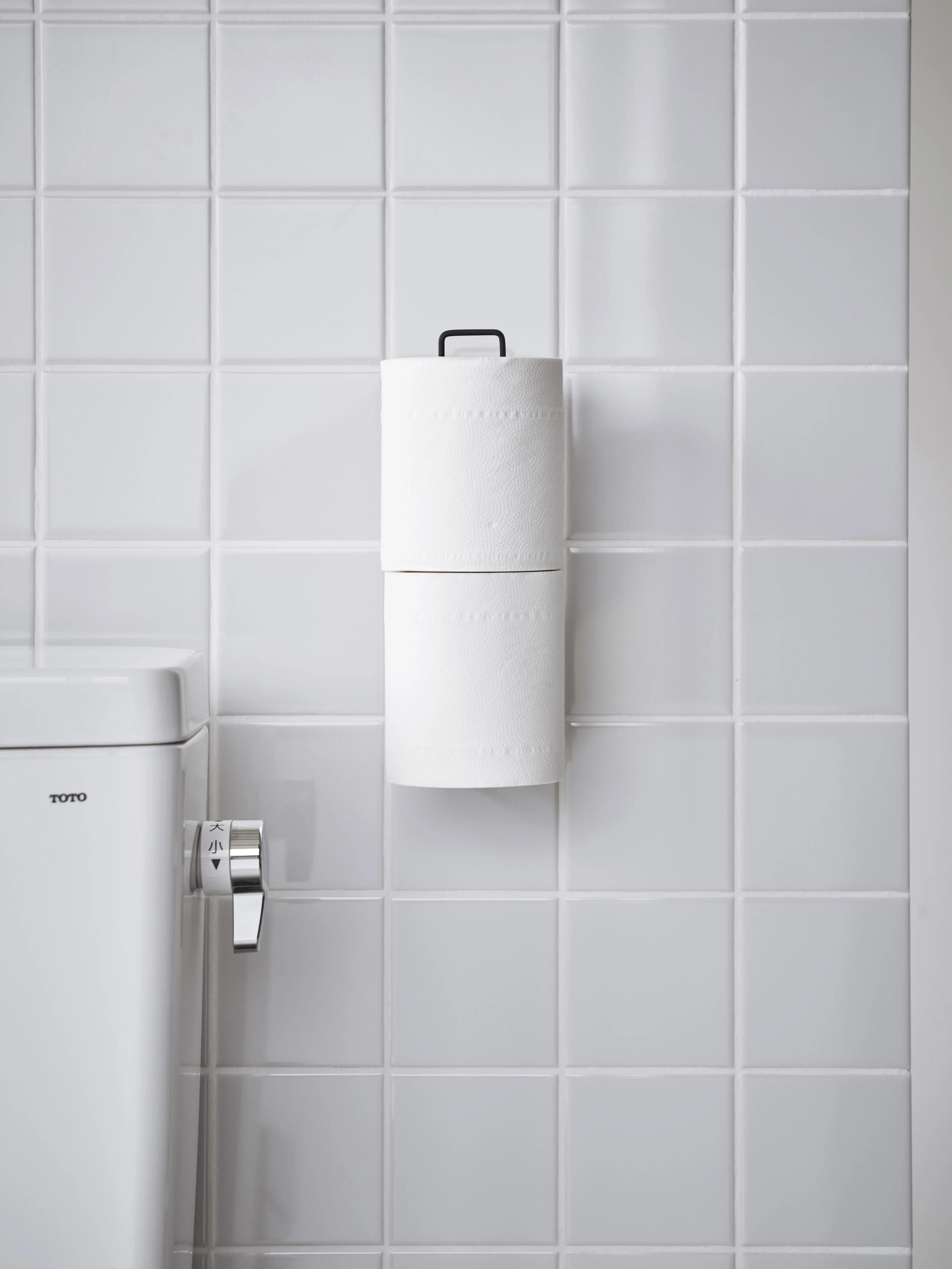 Wand-Toilettenpapierhalter Tower mit Klebehaken
