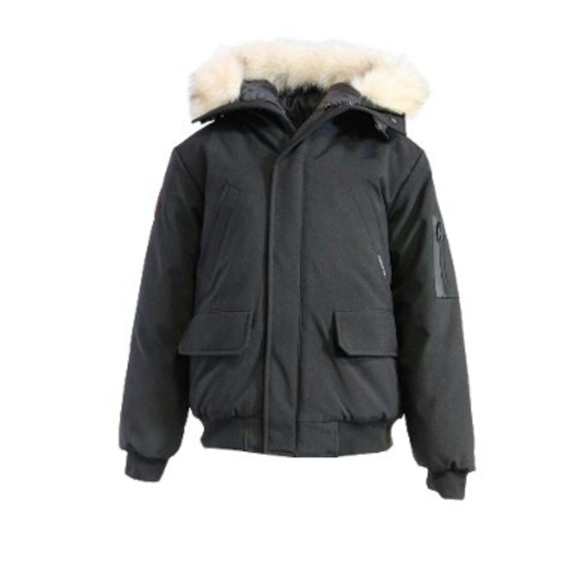 Parka courte à capuche