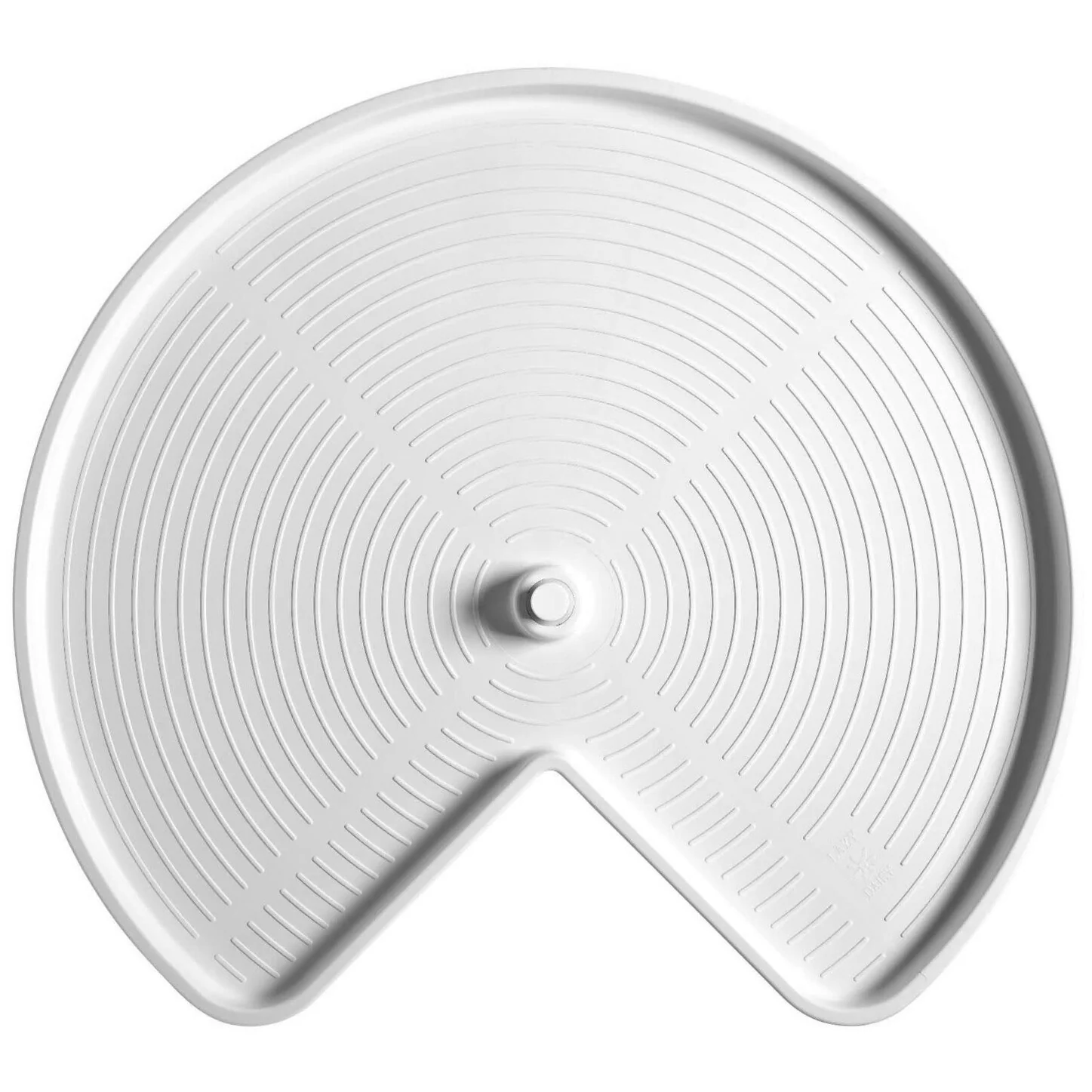 Rev-A-Shelf Lazy Daisy Polymer 24 Inch Pie Cut 2 Shelf Lazy Susan Set