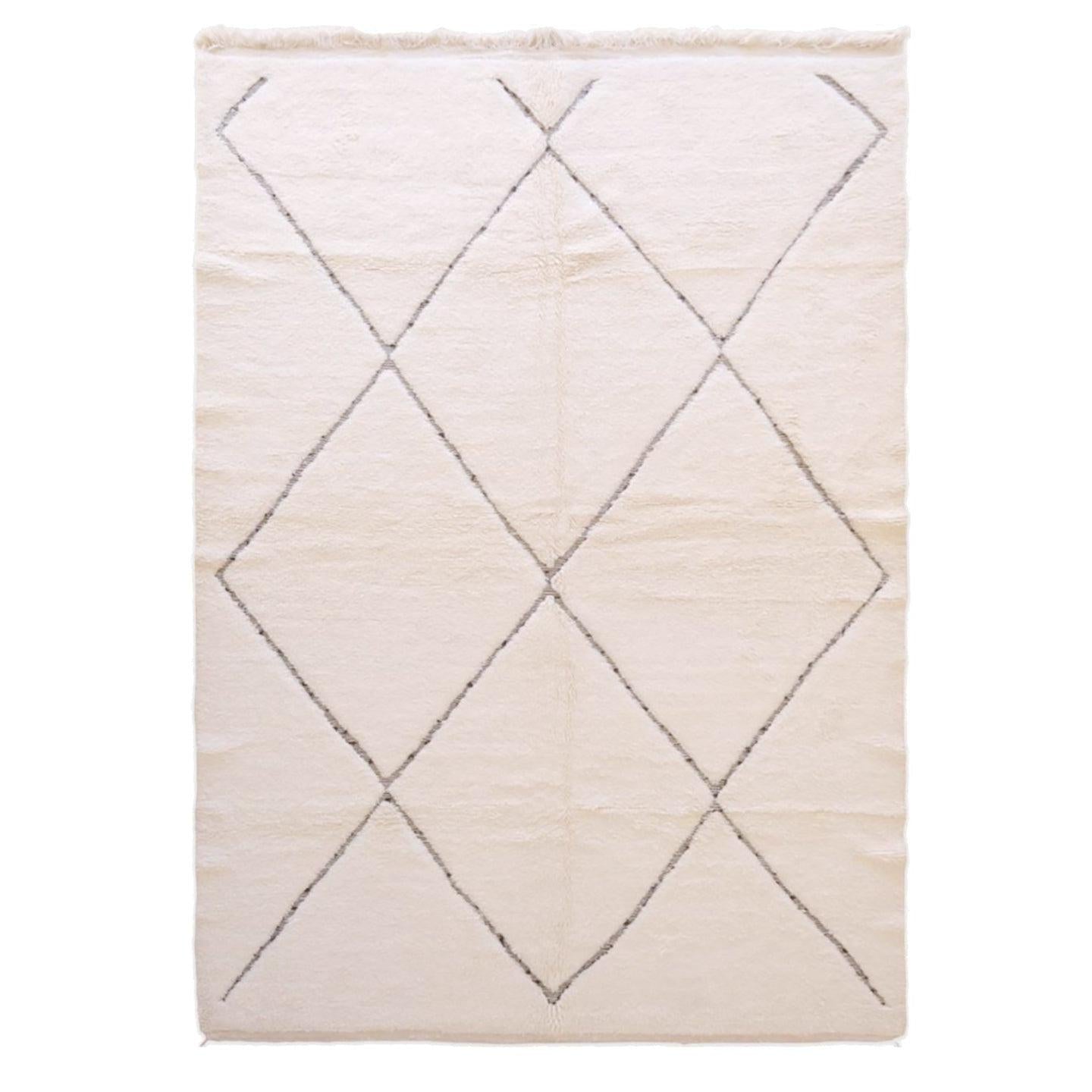 AFK Living vloerkleed Berber - handgemaakt - Wol - 120 cm x 170 cm