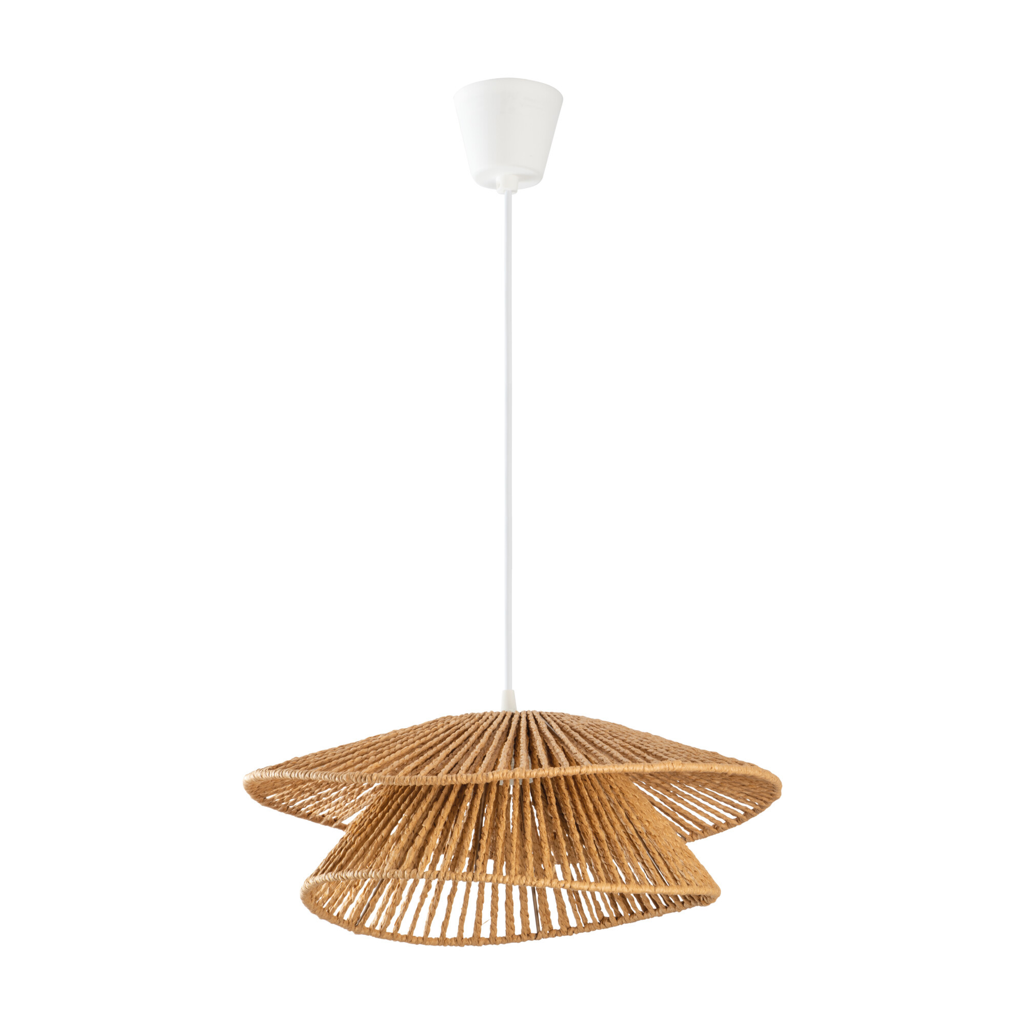 Lampa wisząca LightLogic LL ARILAS LAMP02 E27 66383 boho EKO papierowy