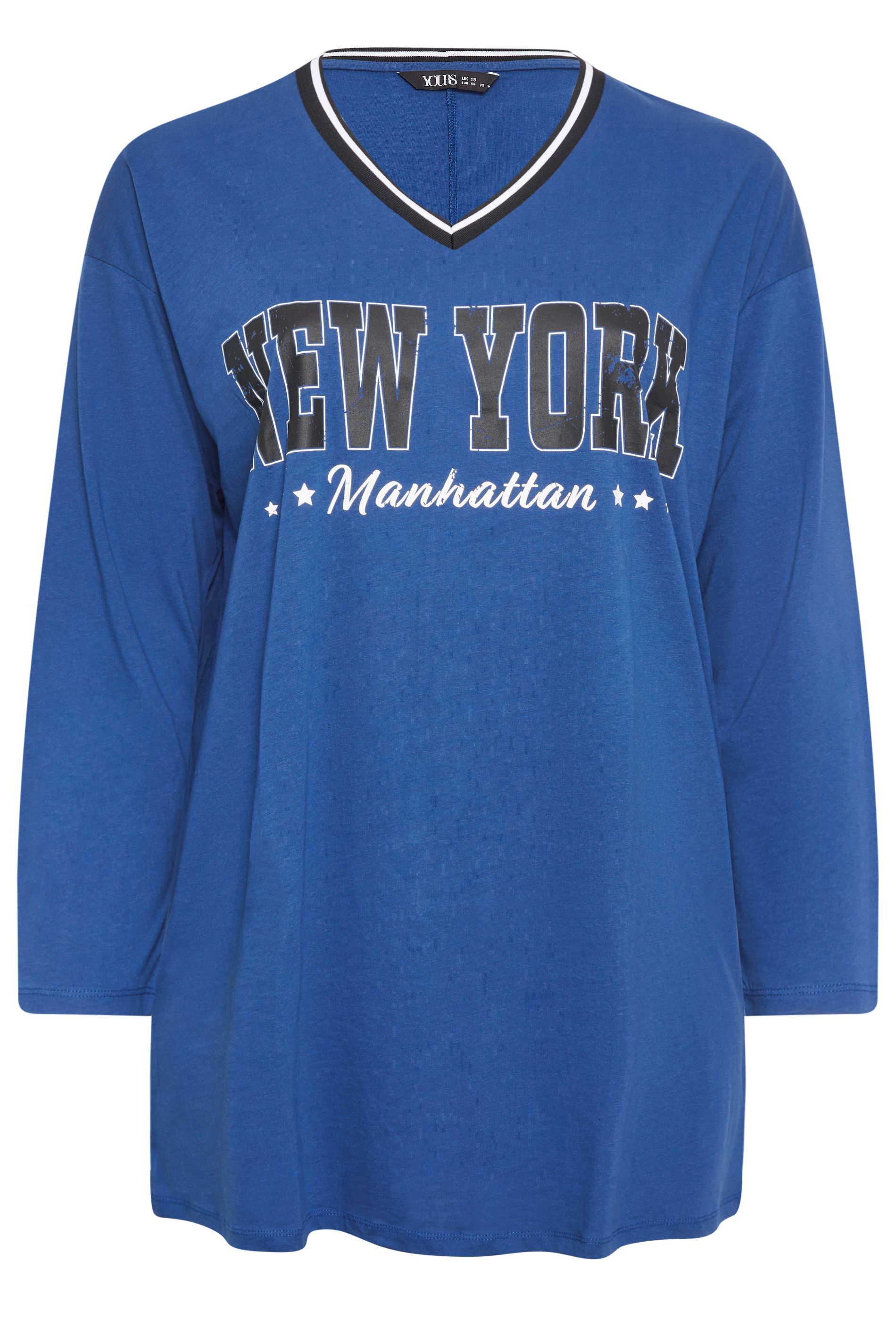 Yours New York' Varsity Oversized T-Shirt
