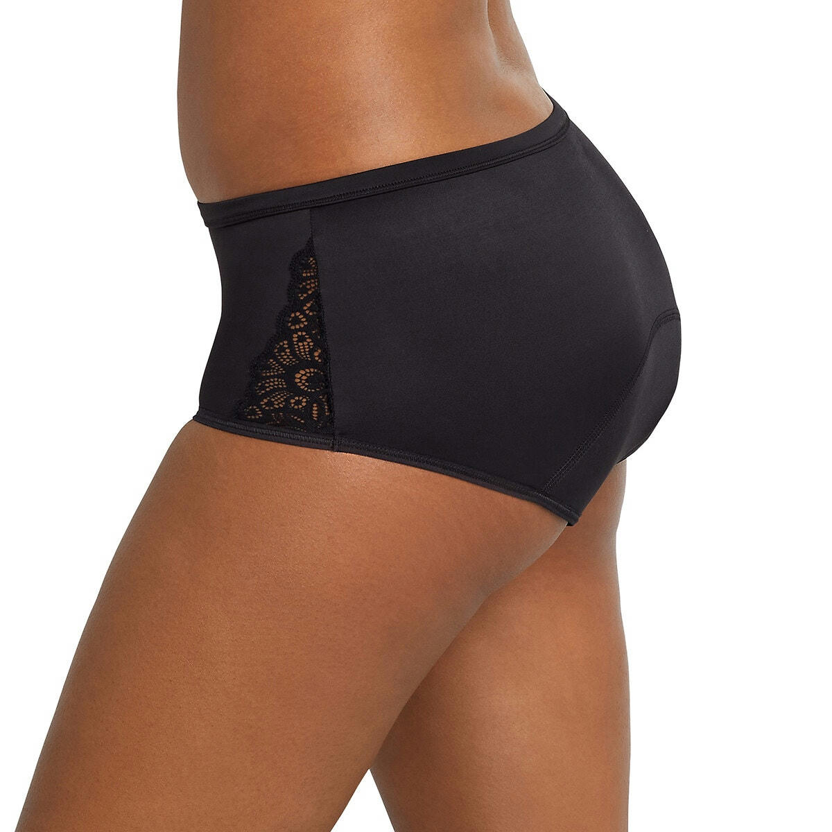 Shorty menstruel, en microfibre
