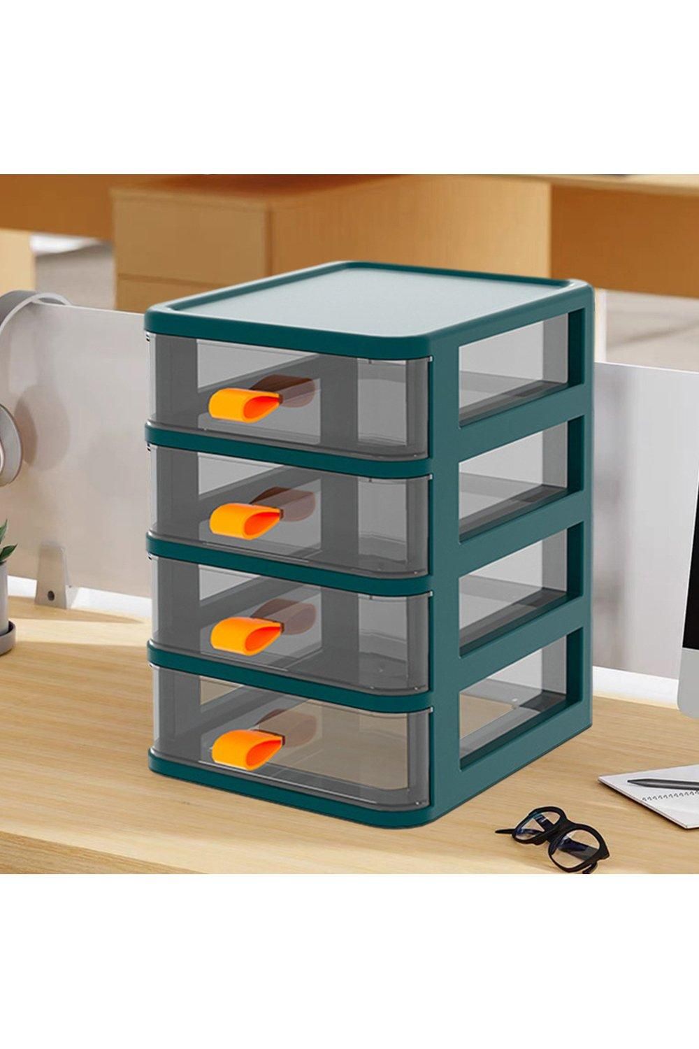H&O Direct 4-tier Multi-purpose Cosmetic Storage Organizer Box Gift Set