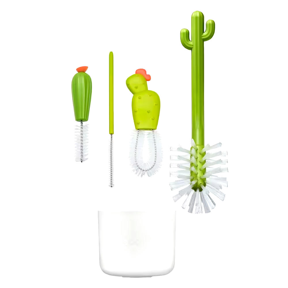 Boon Cacti Bottle Cleaning Brush Set, 5-pc